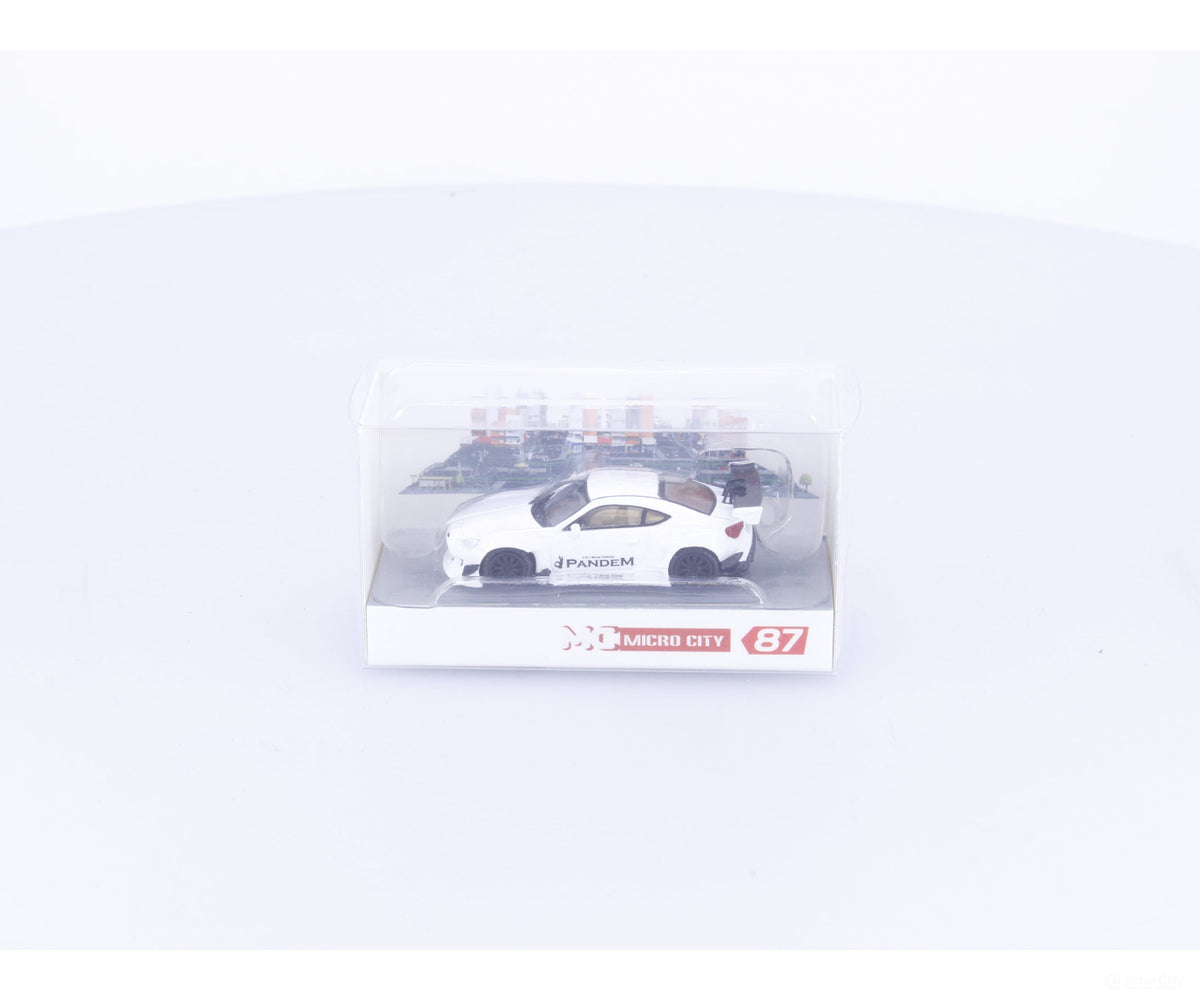 Herpa 87MC000071 HO Herpa Micro City Toyota GT86 White - Cars & Trucks