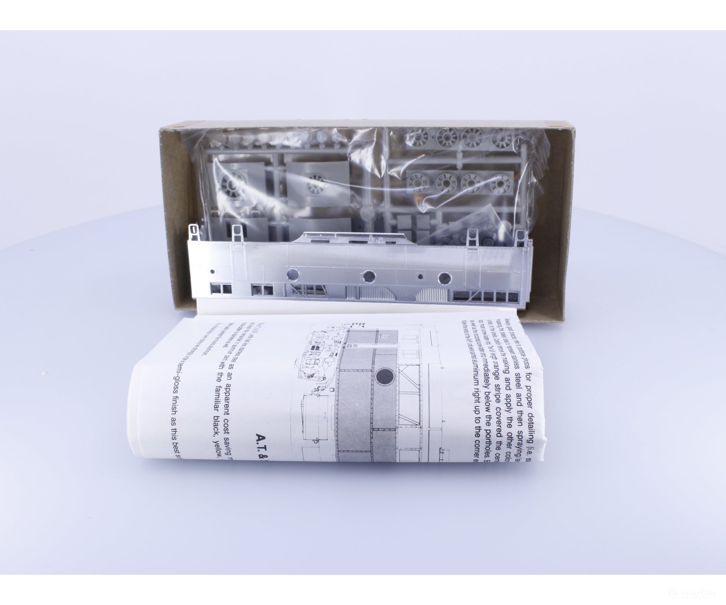 Highliners 1006 HO F-Series B-Unit Plated without Screens Kit #6 Analog DC Locomotives