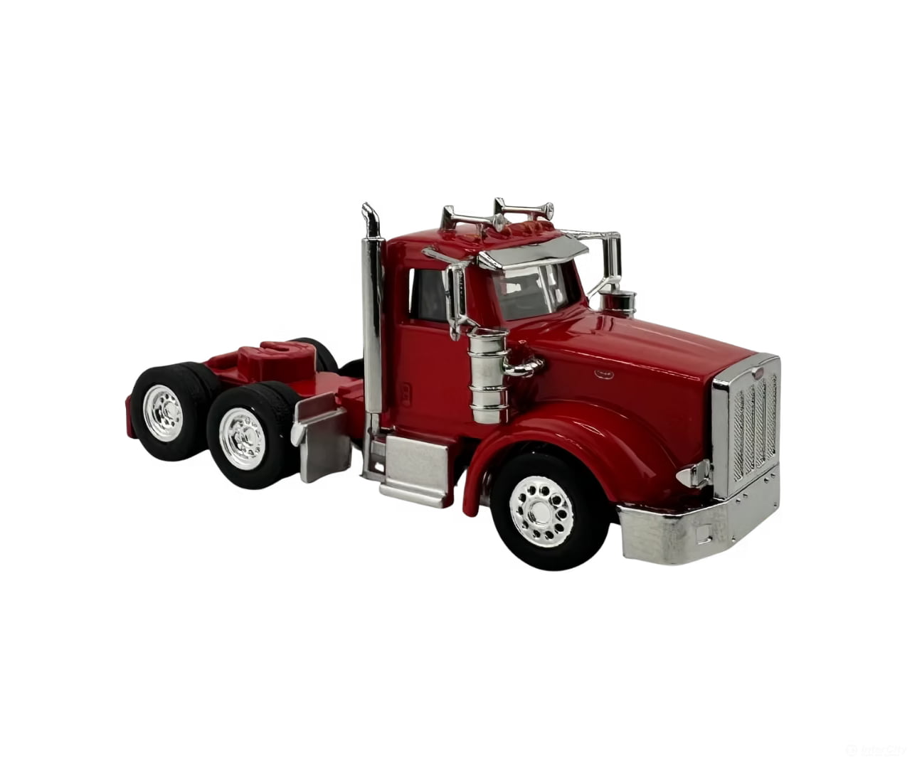 HO Logistics Replicas HO 36707 Peterbilt Day Cab Tractor Only - Assembled - White - Cars & Trucks