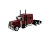 HO Logistics Replicas HO 38901 Peterbilt Sleeper Cab Tractor Only - Assembled - Metallic Red - Cars & Trucks