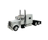 HO Logistics Replicas HO 38907 Peterbilt Sleeper Cab Tractor Only - Assembled - White - Cars & Trucks