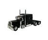 HO Logistics Replicas HO 38909 Peterbilt Sleeper Cab Tractor Only - Assembled - Black - Cars & Trucks
