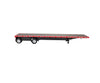 HO Logistics Replicas HO 478 48’ Spread-Axle Flatbed Trailer - Assembled - Red - Cars & Trucks