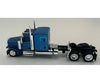 HO Logistics Replicas HO 589064 Peterbilt 589 72’’ Sleeper-Cab Semi Tractor - Assembled - Metallic Blue Cars & Trucks