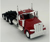HO Logistics Replicas HO 589082 Peterbilt 589 3-Axle Day-Cab Semi Tractor - Assembled - Red Cars & Trucks