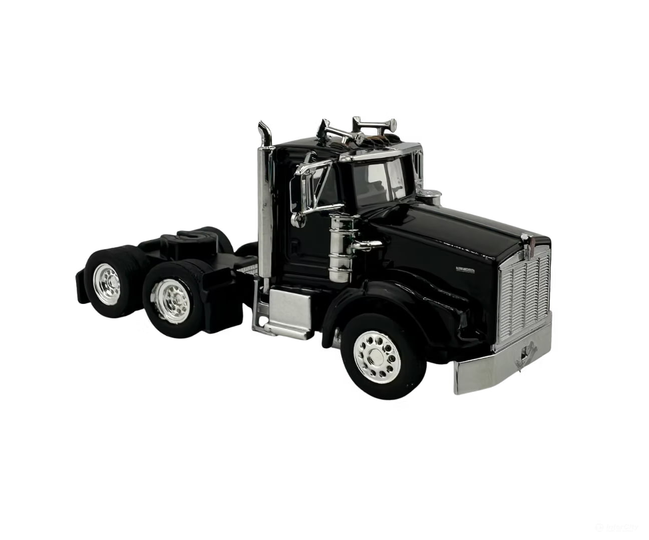 HO Logistics Replicas HO T80009 Kenworth T-800 Day Cab Tractor Only - Assembled - Black - Cars & Trucks