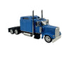 HO Logistics Replicas HO W90000 Kenworth W900 Sleeper Cab Tractor Only - Assembled - Baby Blue - Cars & Trucks