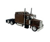 HO Logistics Replicas HO W90002 Kenworth W900 Sleeper Cab Tractor Only - Assembled - Brown - Cars & Trucks
