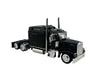 HO Logistics Replicas HO W90009 Kenworth W900 Sleeper Cab Tractor Only - Assembled - Black - Cars & Trucks