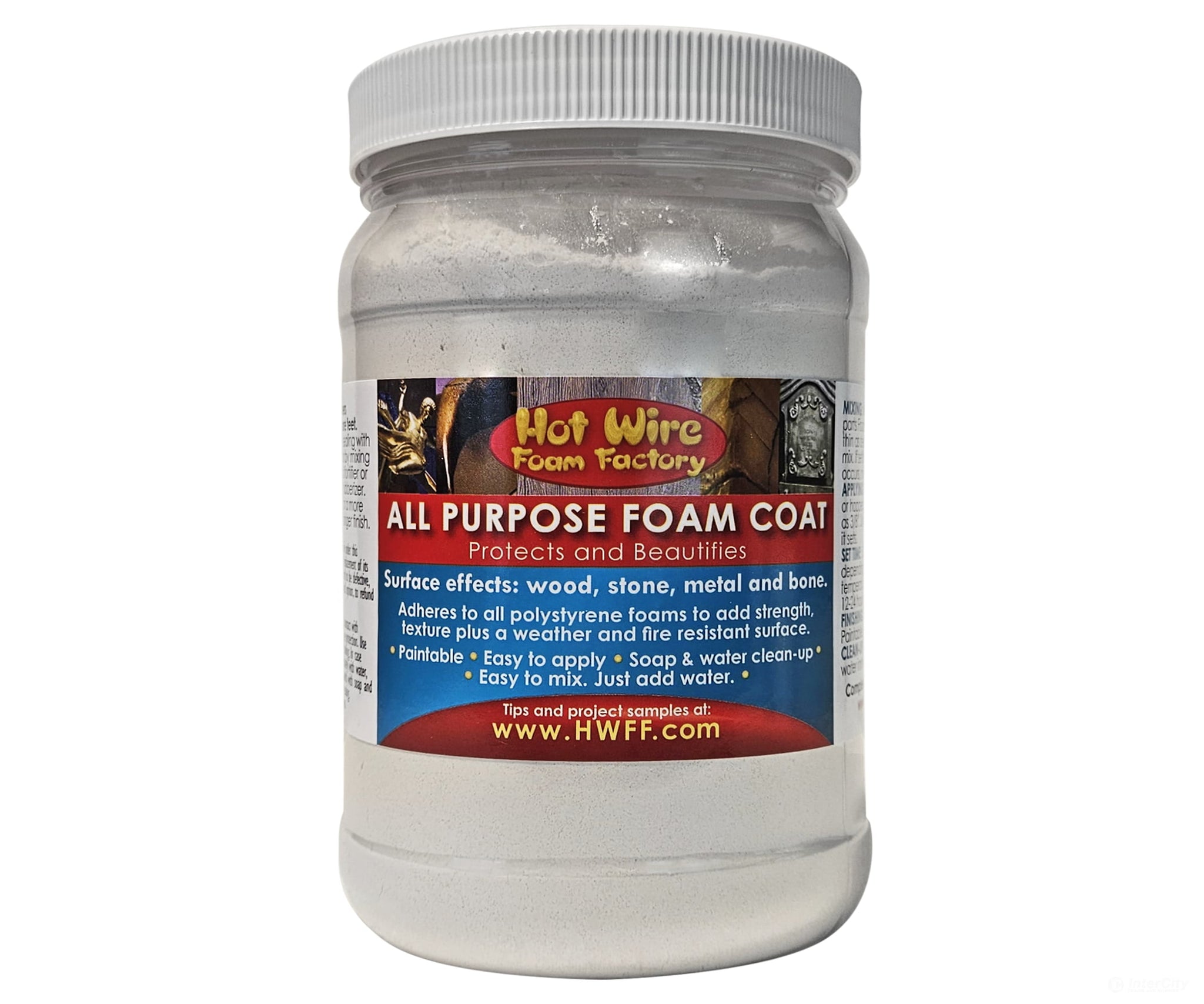 Hot Wire Foam Factory Dw025 All Purpose Coat 3Lbs Glues & Adhesives
