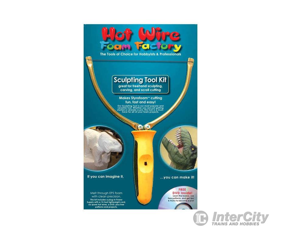 Hot Wire Foam Factory K02 Crafters Sculpting Tool Kit: Clamshell Power Supply And Dvd Tools