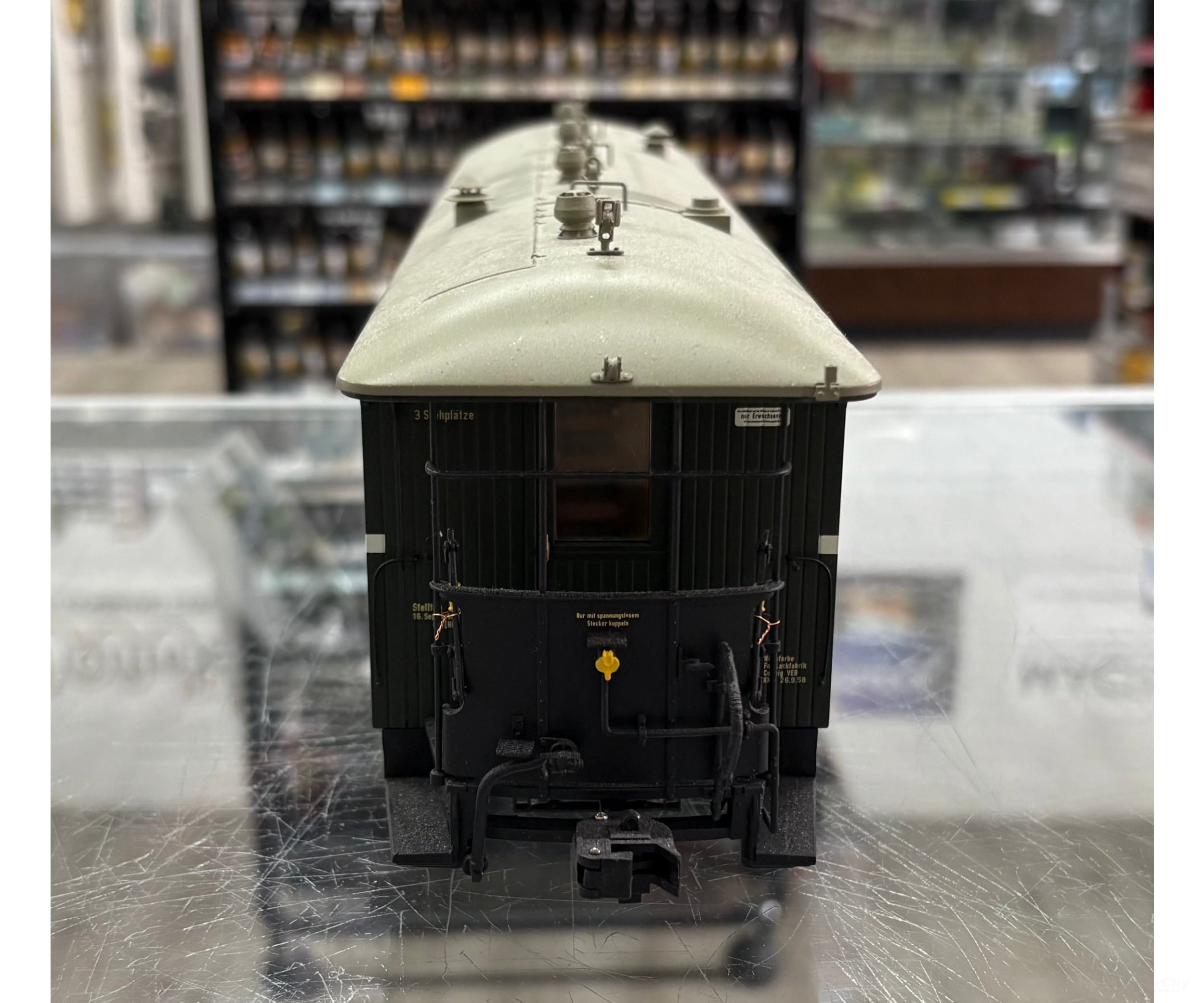 Hubner 20062 1-Gauge Narrow Gauge 1e Passenger Coach Kb4Tr DR - European Passenger Cars