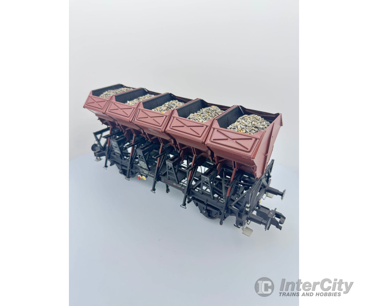 Hubner 20221B 1-Gauge Dump Wagon Omni 51 605477 Without Brake Platform European Freight Cars