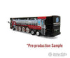 Iconic Replicas 870404 Vanhool Cx-45 Motorcoach Bus - Assembled -- Empire Coach Lines (Black Gray