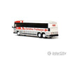 Iconic Replicas Ho 870326 1984 Mci Mc-9 Motorcoach Bus - Assembled -- Carolina Trailways (Silver