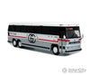 Iconic Replicas Ho 870330 1985 Mci Mc-9 Motorcoach Bus - Assembled -- Gray Coach (White Red Gray)