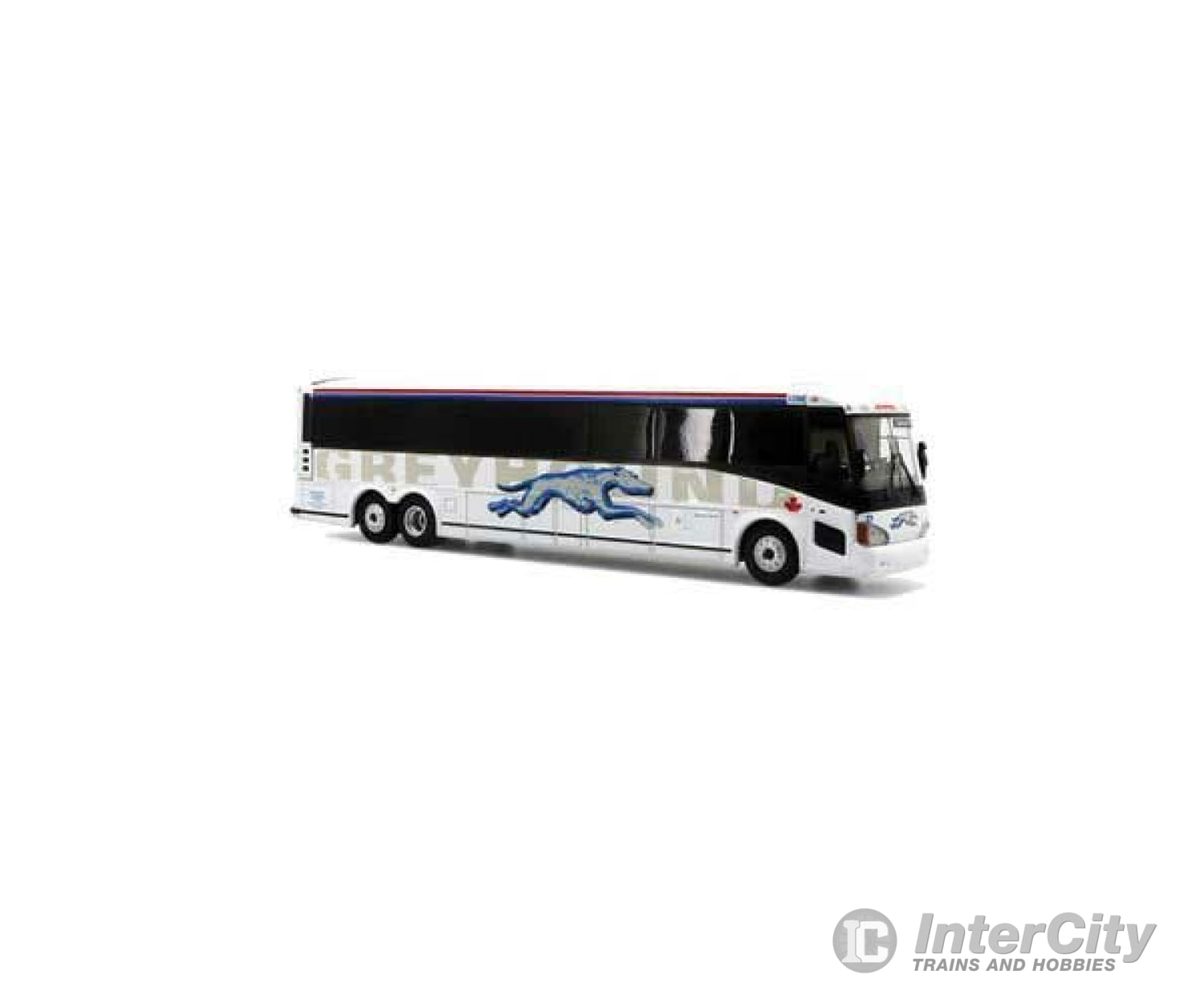 Iconic Replicas Ho 870341Ae 5-Bus Set - Assembled -- Greyhound Canada Tribute (5 Different Schemes)