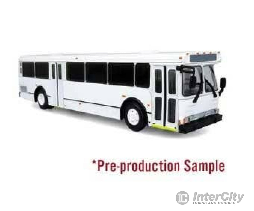 Iconic Replicas Ho 870514 Orion V Transit Bus - Assembled Painted Unlettered (White) Cars & Trucks