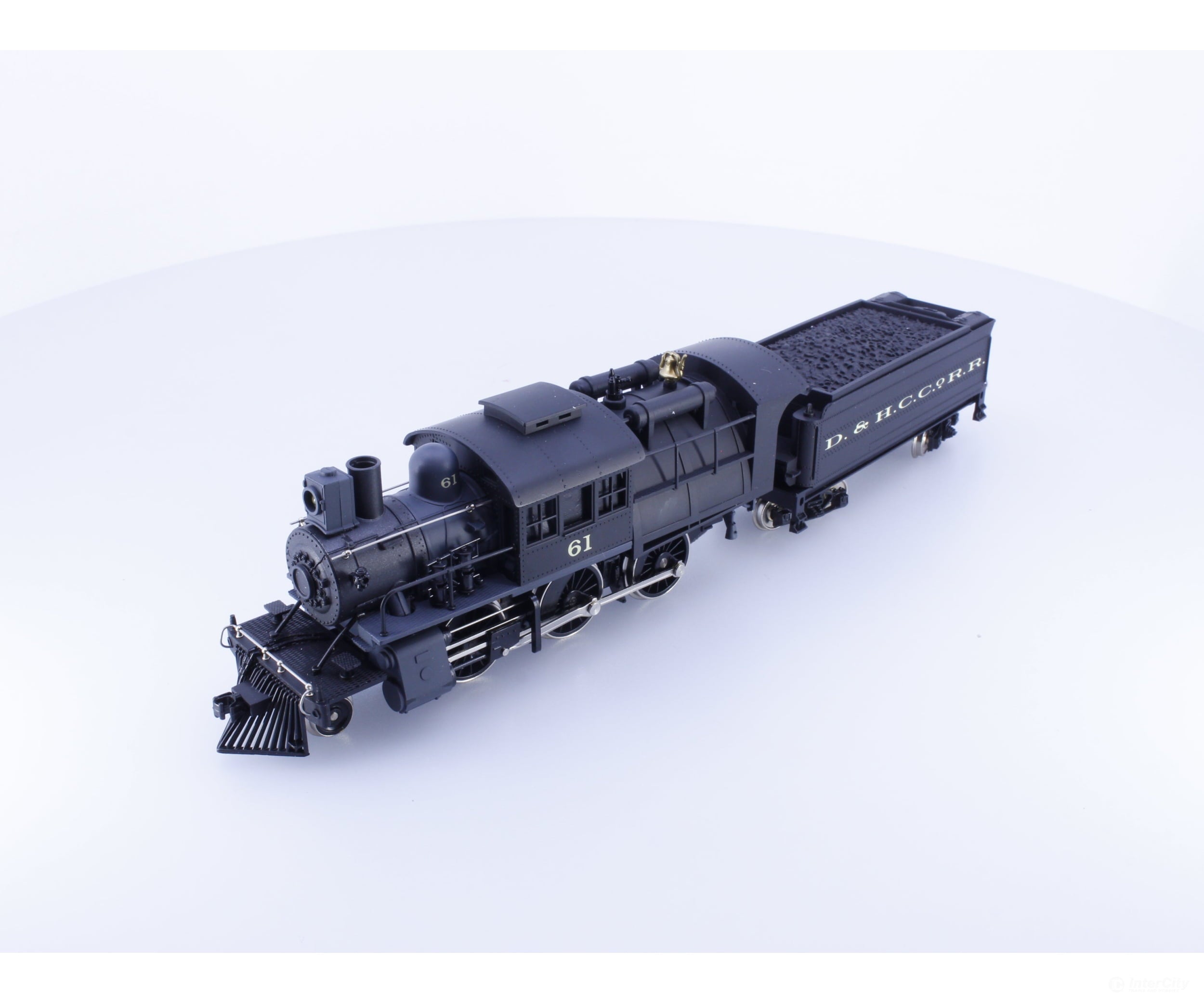 IHC 23161 HO Premier 2-6-0 Mother Hubbard Camelback Steam Locomotive Delaware and Hudson Railway (D&H) 61 Analog DC