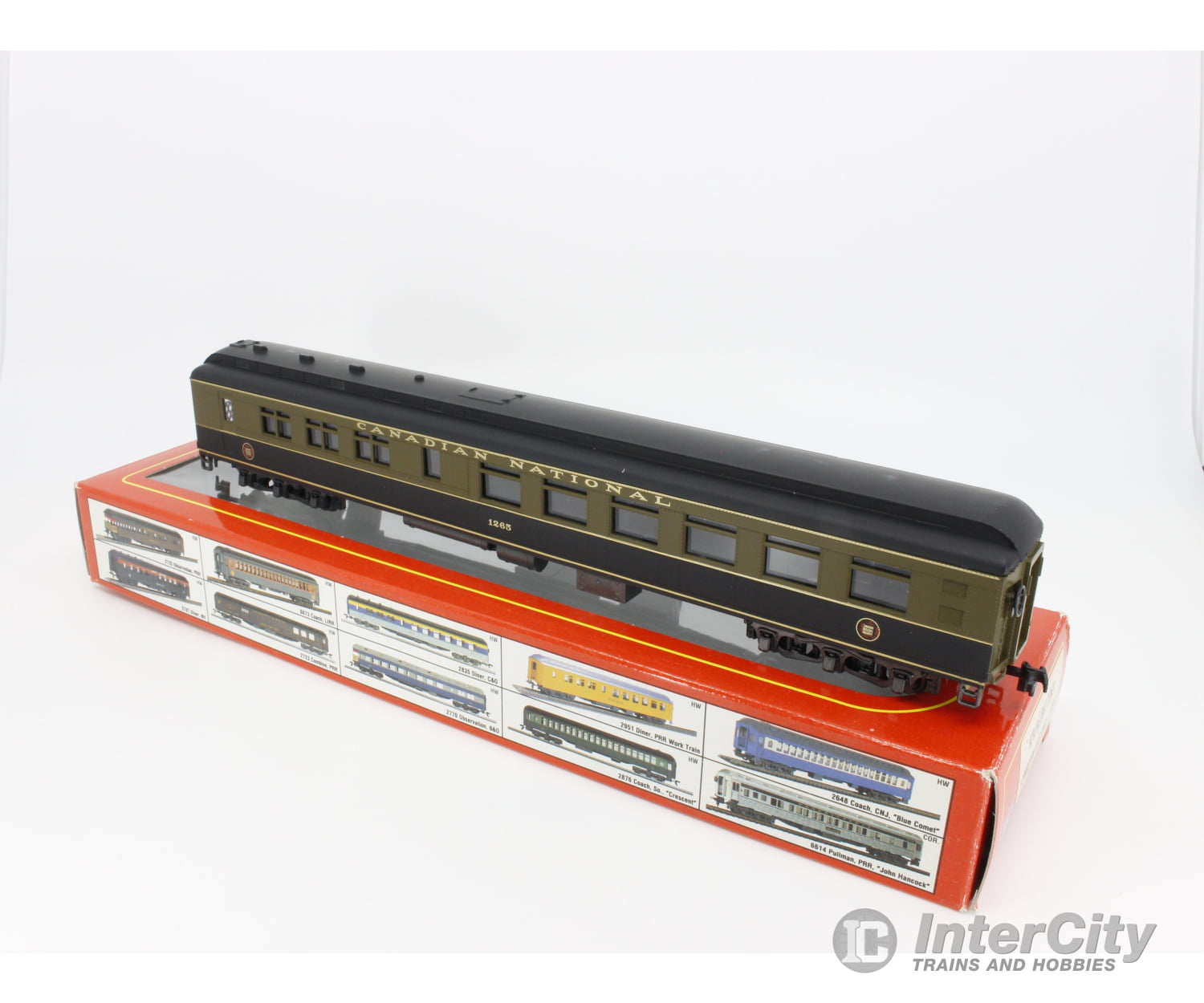 International Hobby Corp. 2651 Ho Heavyweight Diner Passenger Car Canadian National (Cn) 1265 Cars