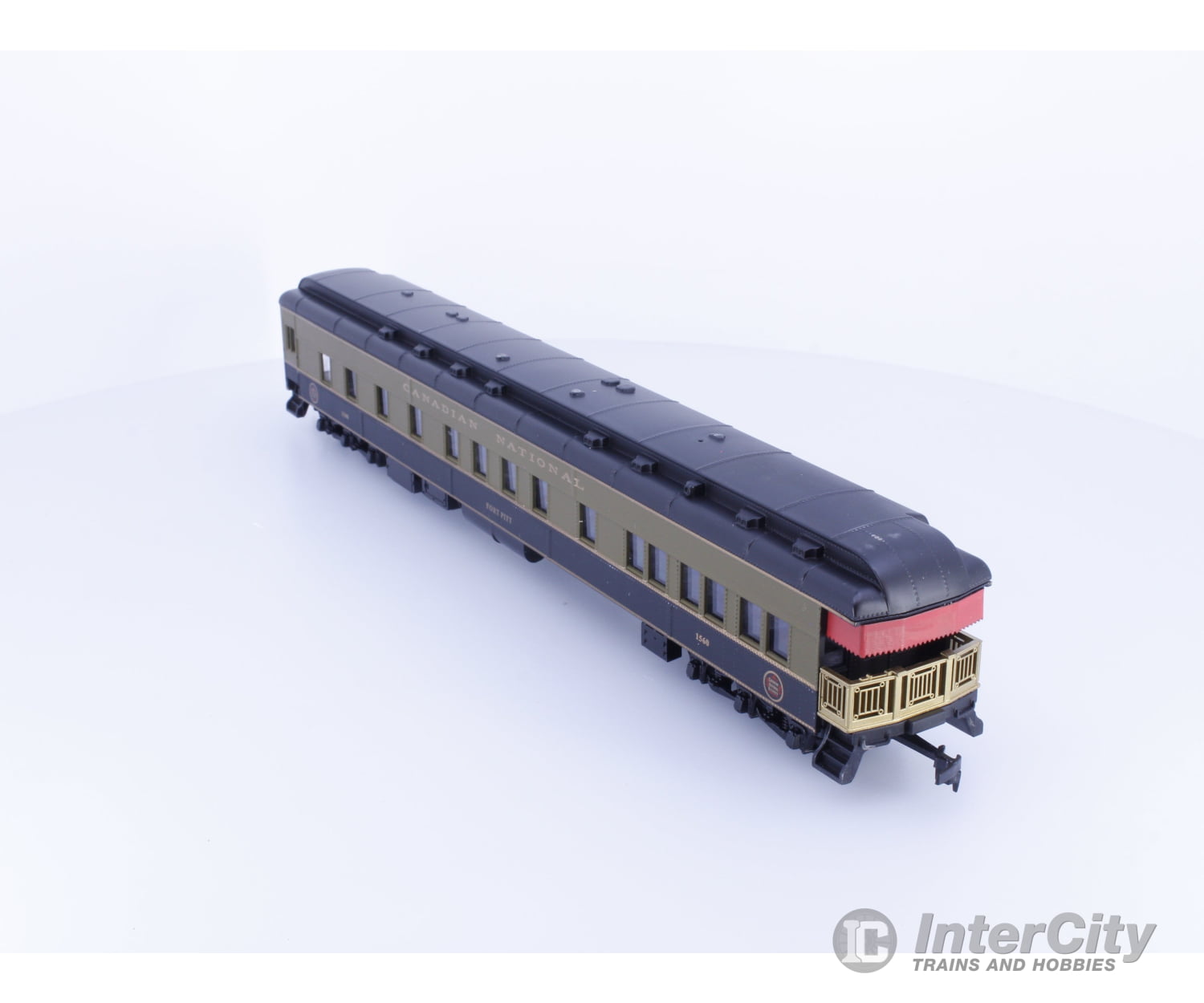IHC 49104 HO Heavyweight Observation Car Canadian National (CN) Fort Pitt Passenger Cars