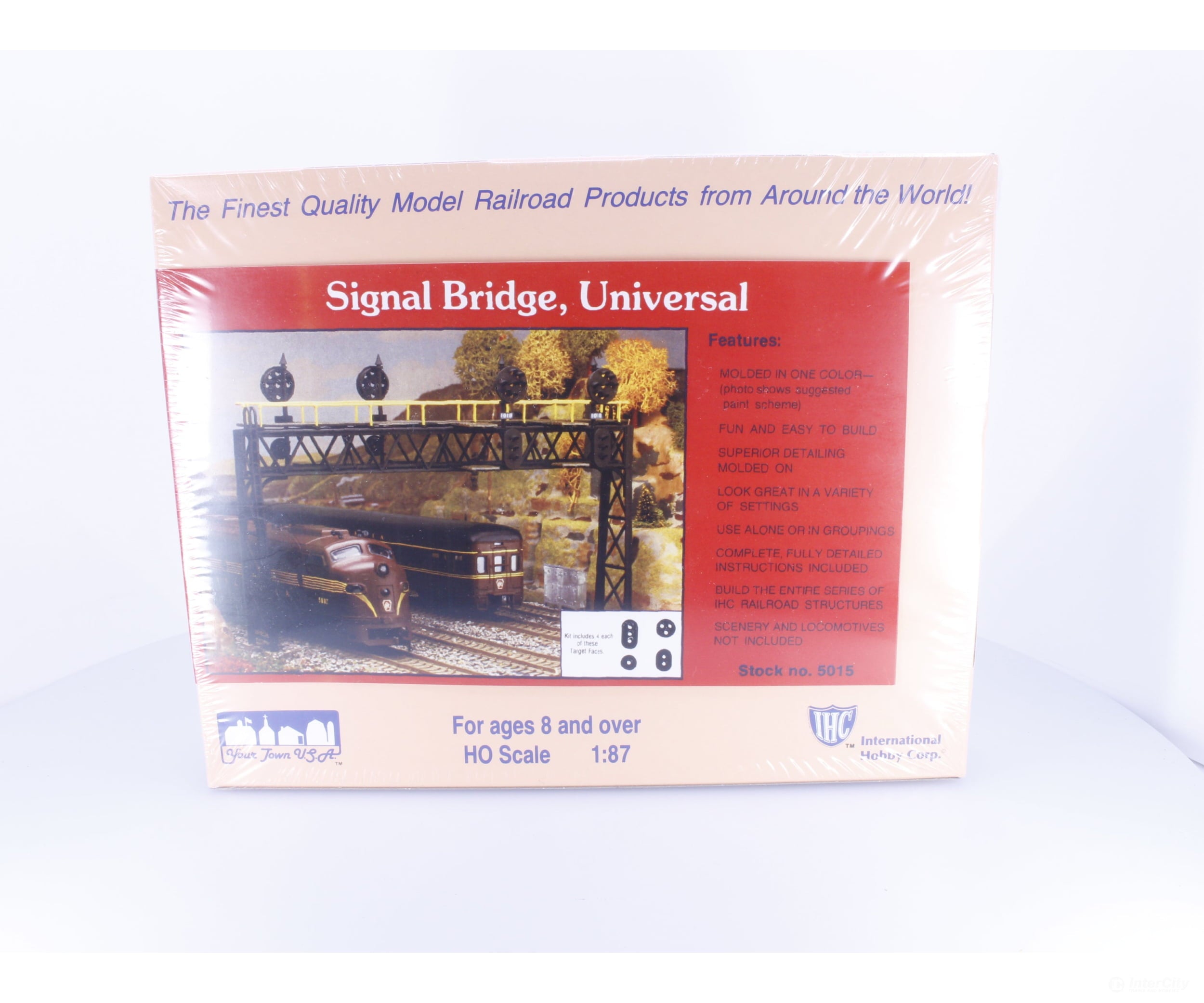 IHC 5015 HO Universal Signal Bridge Kit #2 - Signals & Catenary