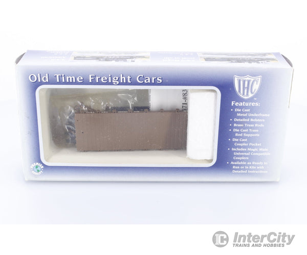 IHC 8385 HO Old Time Flat Car Kit Illinois Central (IC) Freight Cars