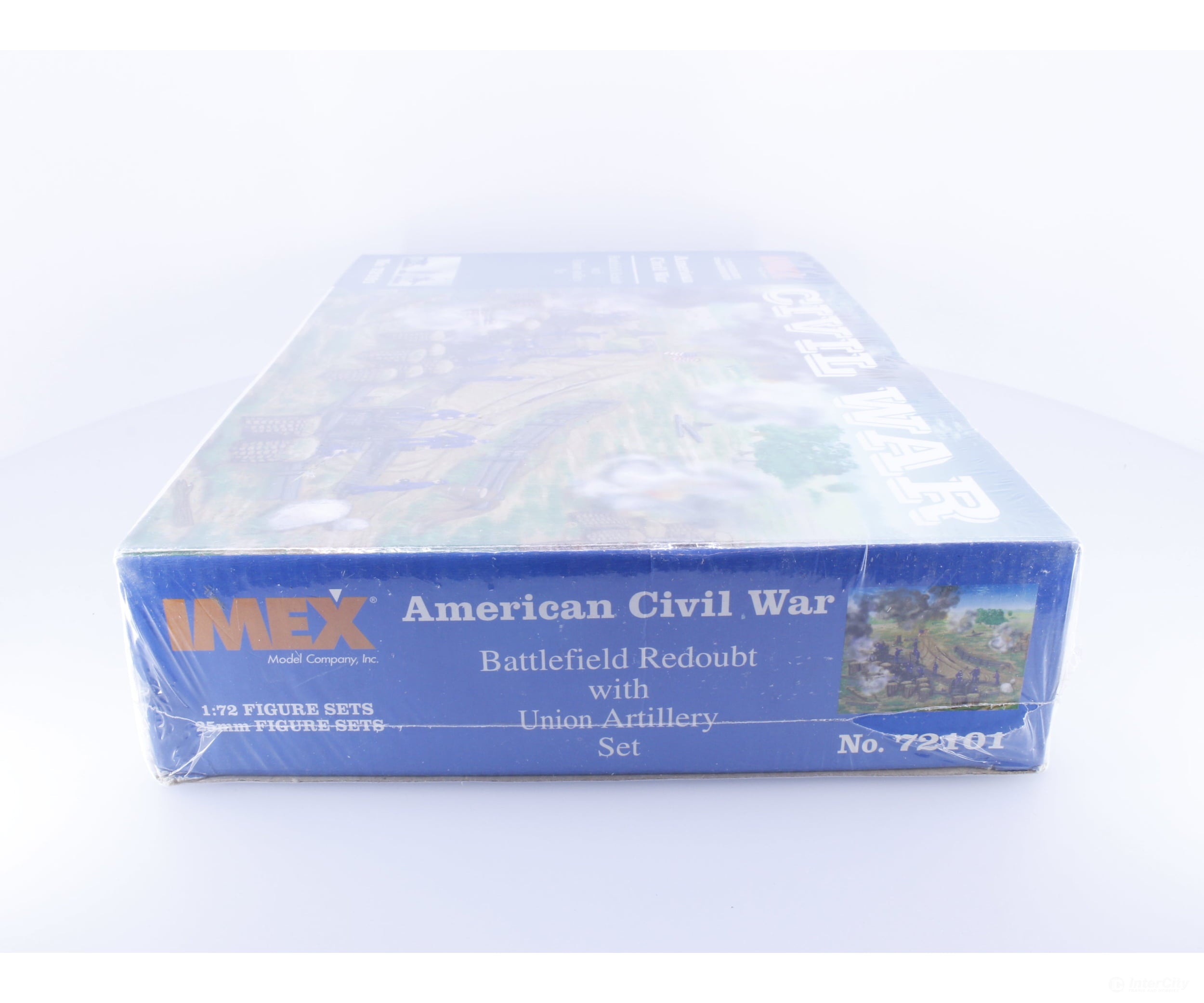 IMEX 72101 OO American Civil War Battlefield Redoubt with Union Artillery Set Figures