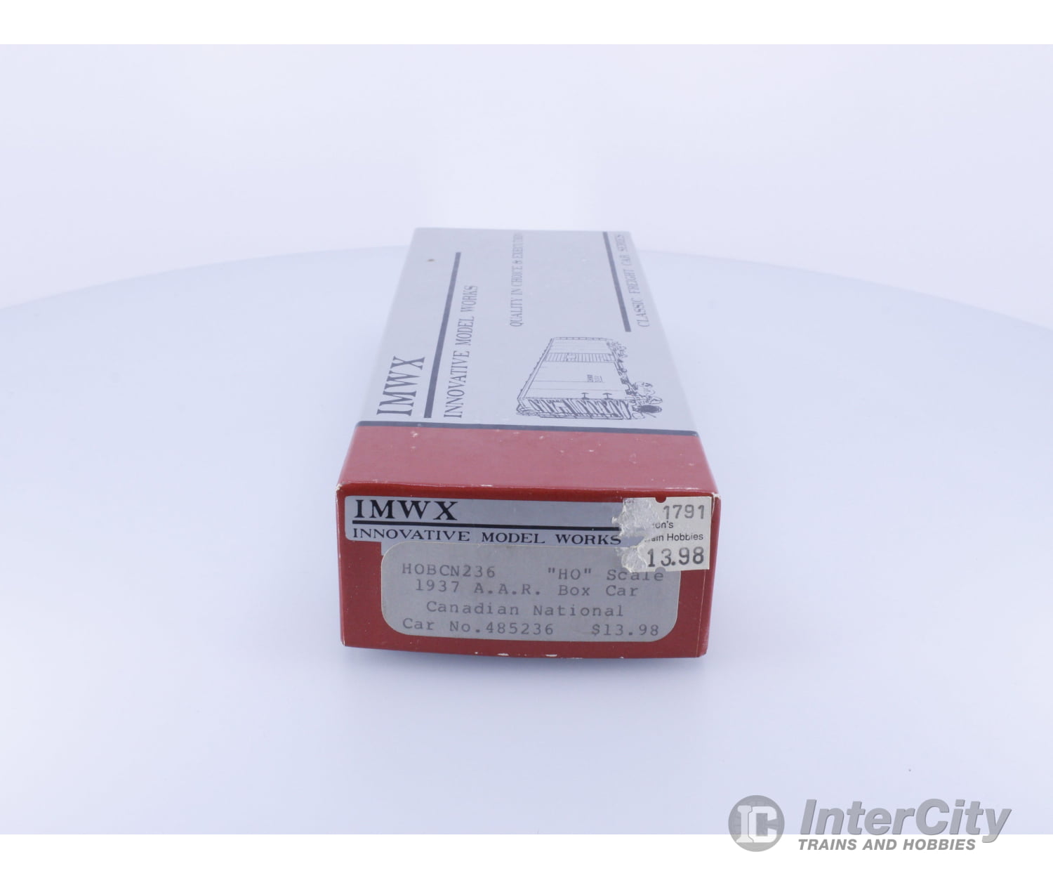 Innovative Model Works HOBCN236 HO 1937 AAR Box Car Kit Canadian National (CN) 485236 Freight Cars