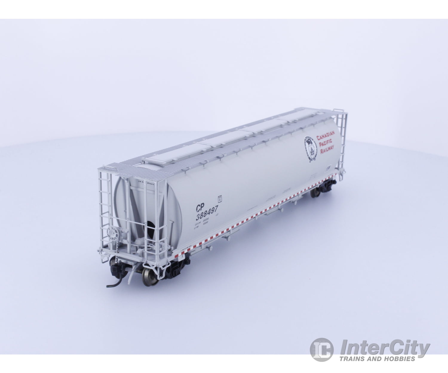InterMountain 1017H HO 4 Bay Cylindrical Hopper Canadian Pacific (CP) 388497 Freight Cars
