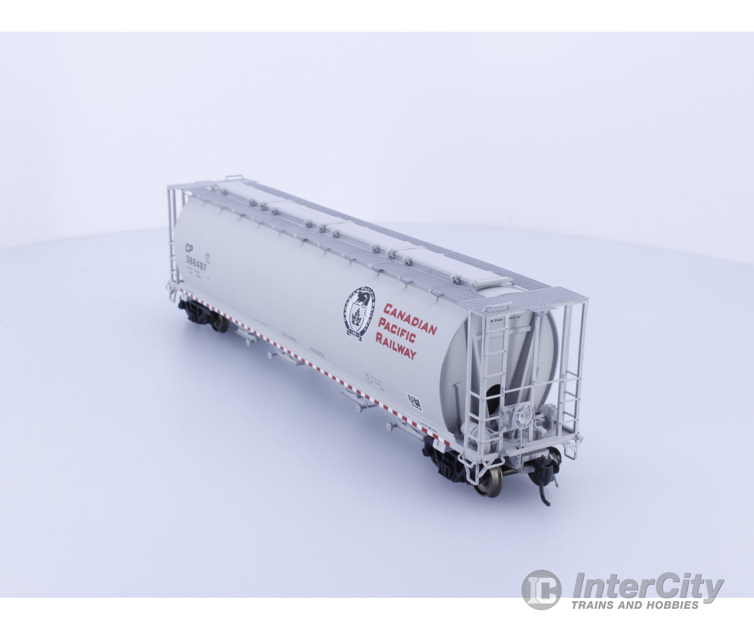 InterMountain 1017H HO 4 Bay Cylindrical Hopper Canadian Pacific (CP) 388497 Freight Cars