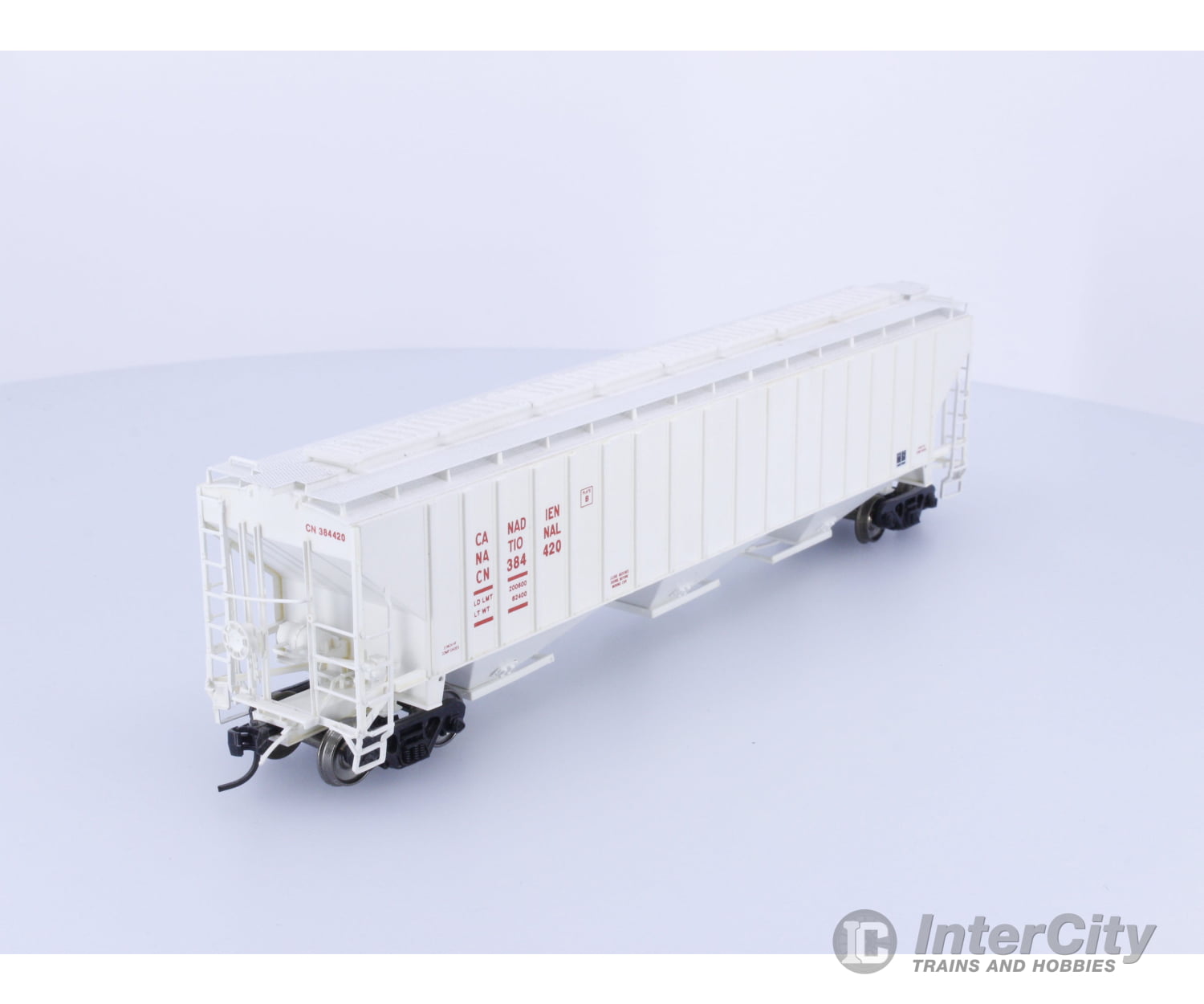 InterMountain 1043E HO 3 Bay PS2 Grain Car PWRS Canadian National (CN) 384420 Freight Cars