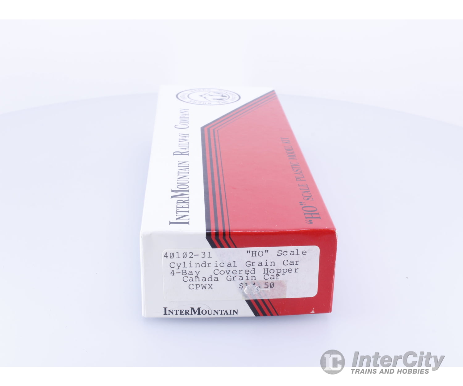 InterMountain 40102-31 HO 4 Bay Cylindrical Grain Hopper Kit Canadian Wheat Board (CNWX) 606515 Freight Cars