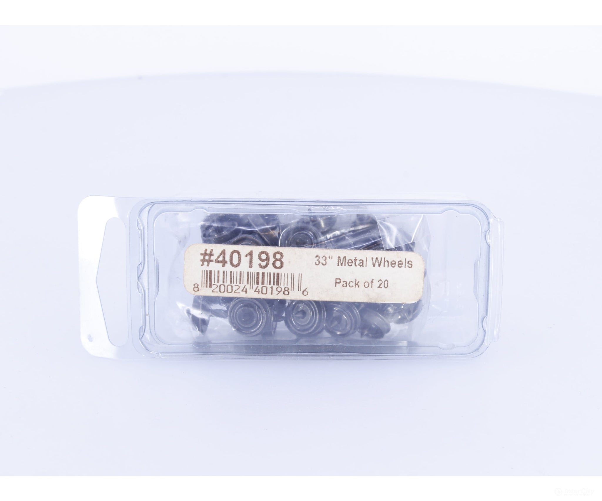Intermountain 40198 HO 33’’ Metal Wheels Standard.110 Tread (20) - Parts