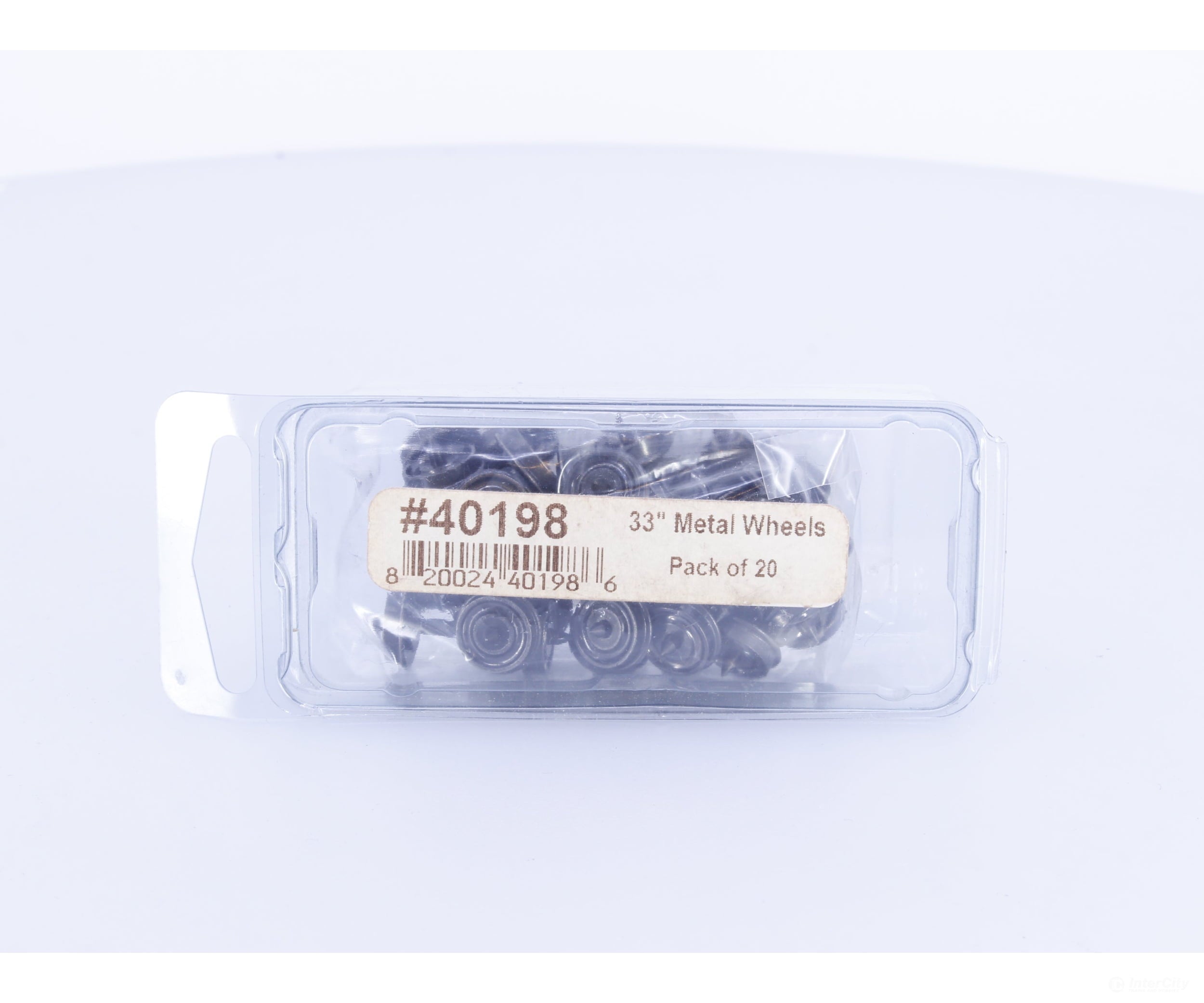 Intermountain 40198 HO 33’’ Metal Wheels Standard.110 Tread (20) - Parts