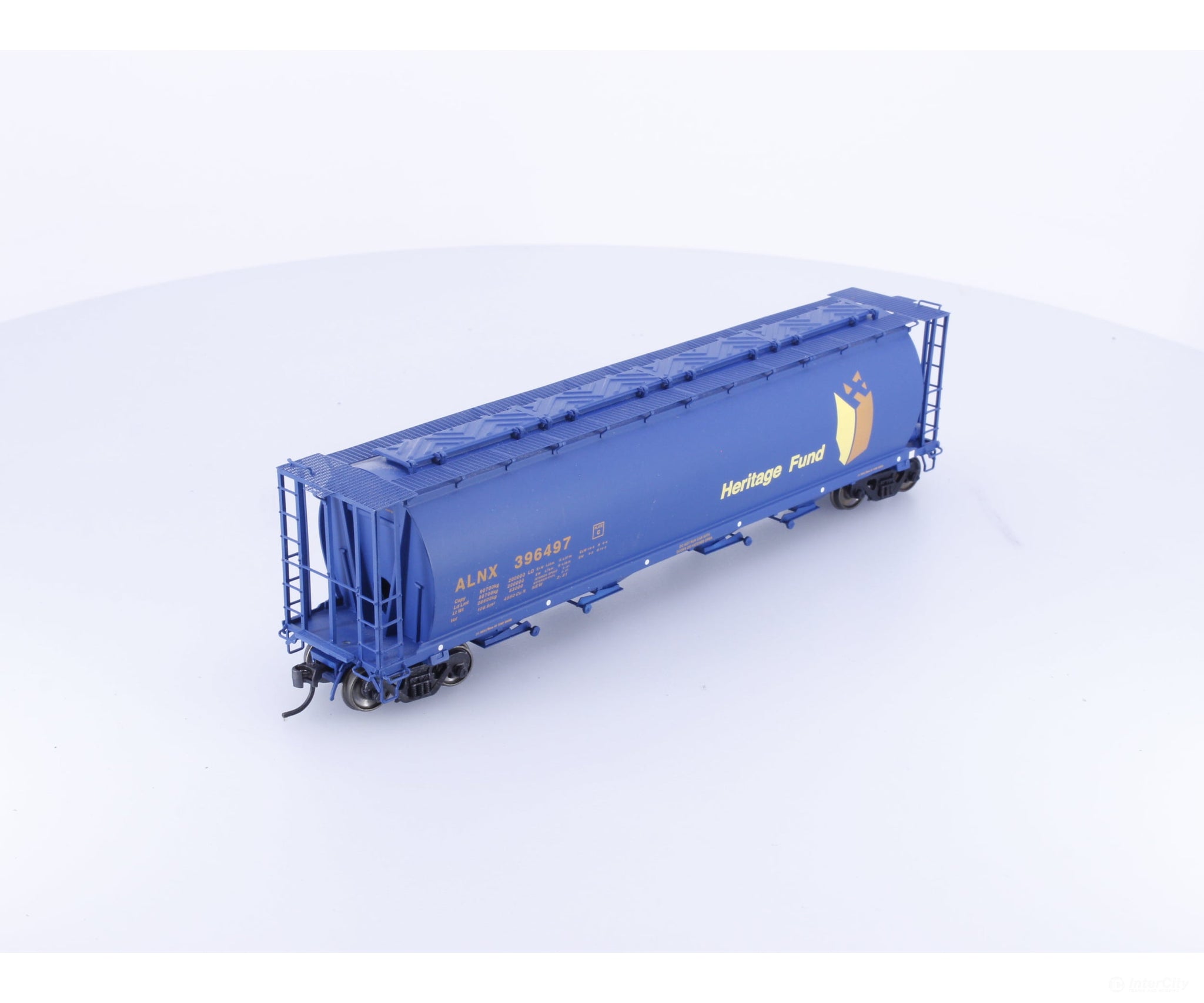 InterMountain 45103-30 HO 4 Bay Cylindrical Hopper Alberta Heritage Alberta (ALNX) 396497 - Freight Cars