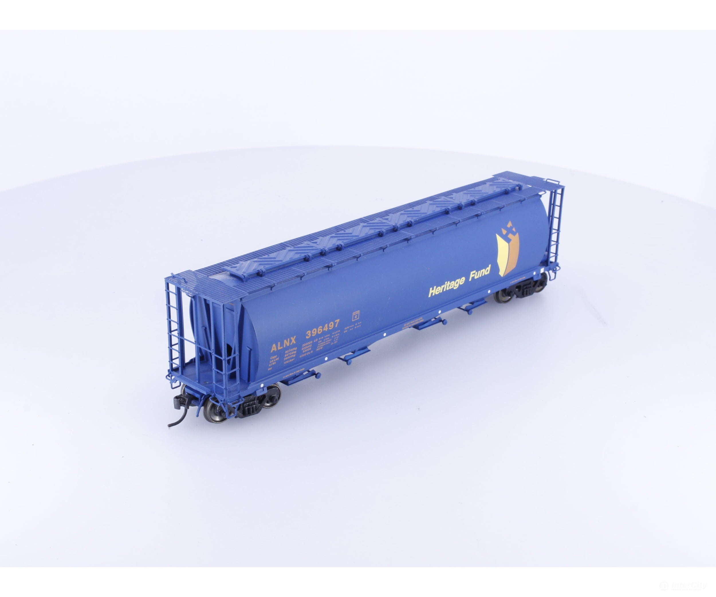 InterMountain 45103-30 HO 4 Bay Cylindrical Hopper Alberta Heritage Alberta (ALNX) 396497 - Freight Cars