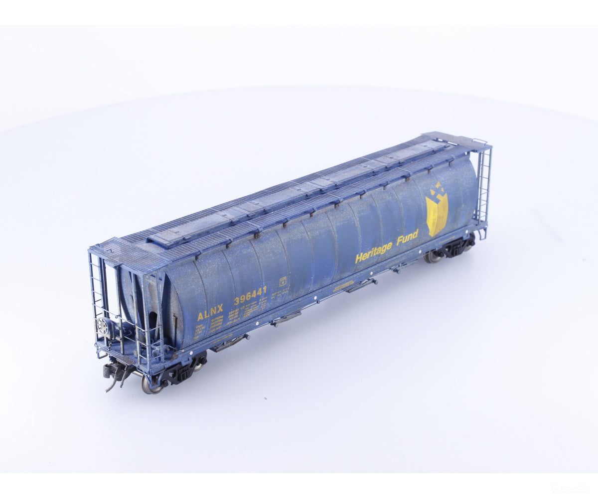 InterMountain 45103-42 HO 4-Bay Cylindrical Hopper Alberta Heritage Weathered Alberta (ALNX) 396441 - Freight Cars
