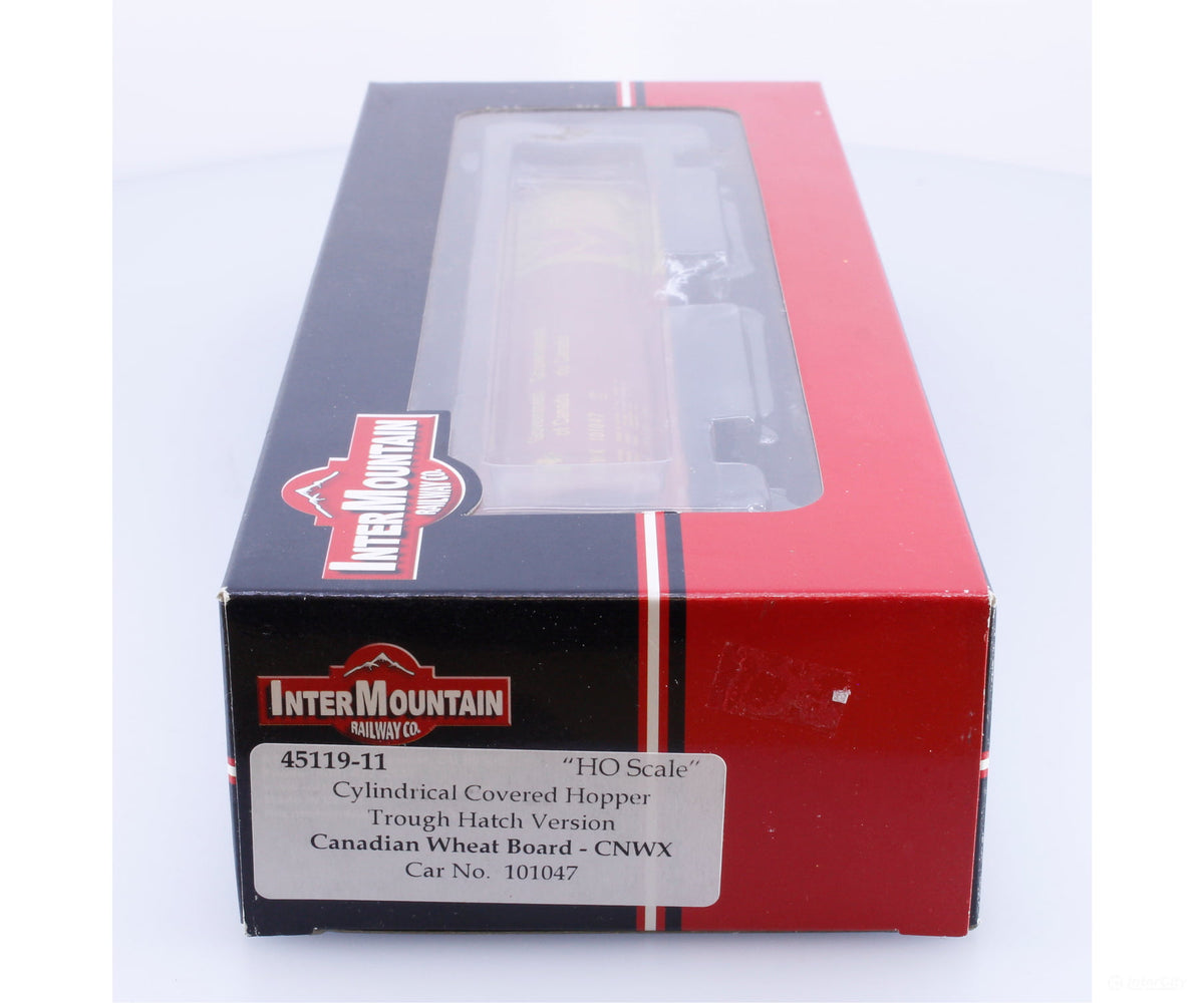 Intermountain 45119-11 HO Cylindrical Covered Hopper Government of Canada (CNWX) 101047 - Freight Cars