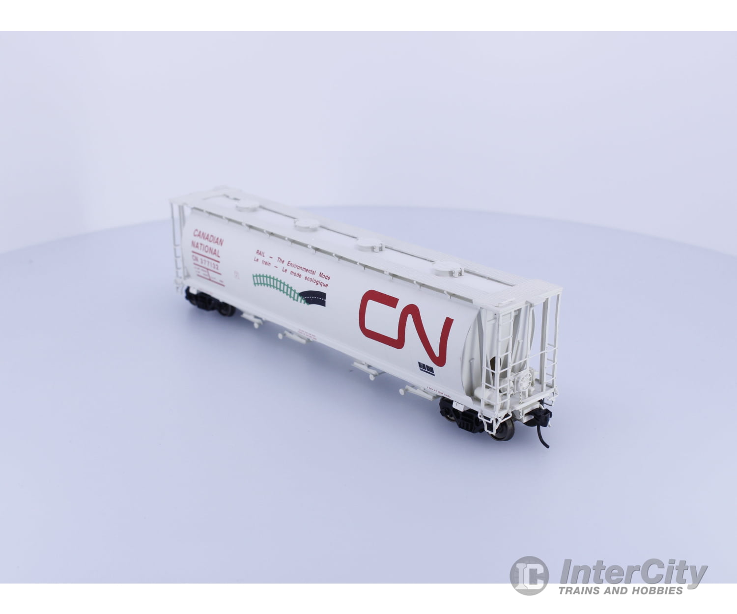InterMountain 45202-01 HO Cylindrical Covered Hopper Environmental Mode Canadian National (CN) 45202-01 Freight Cars
