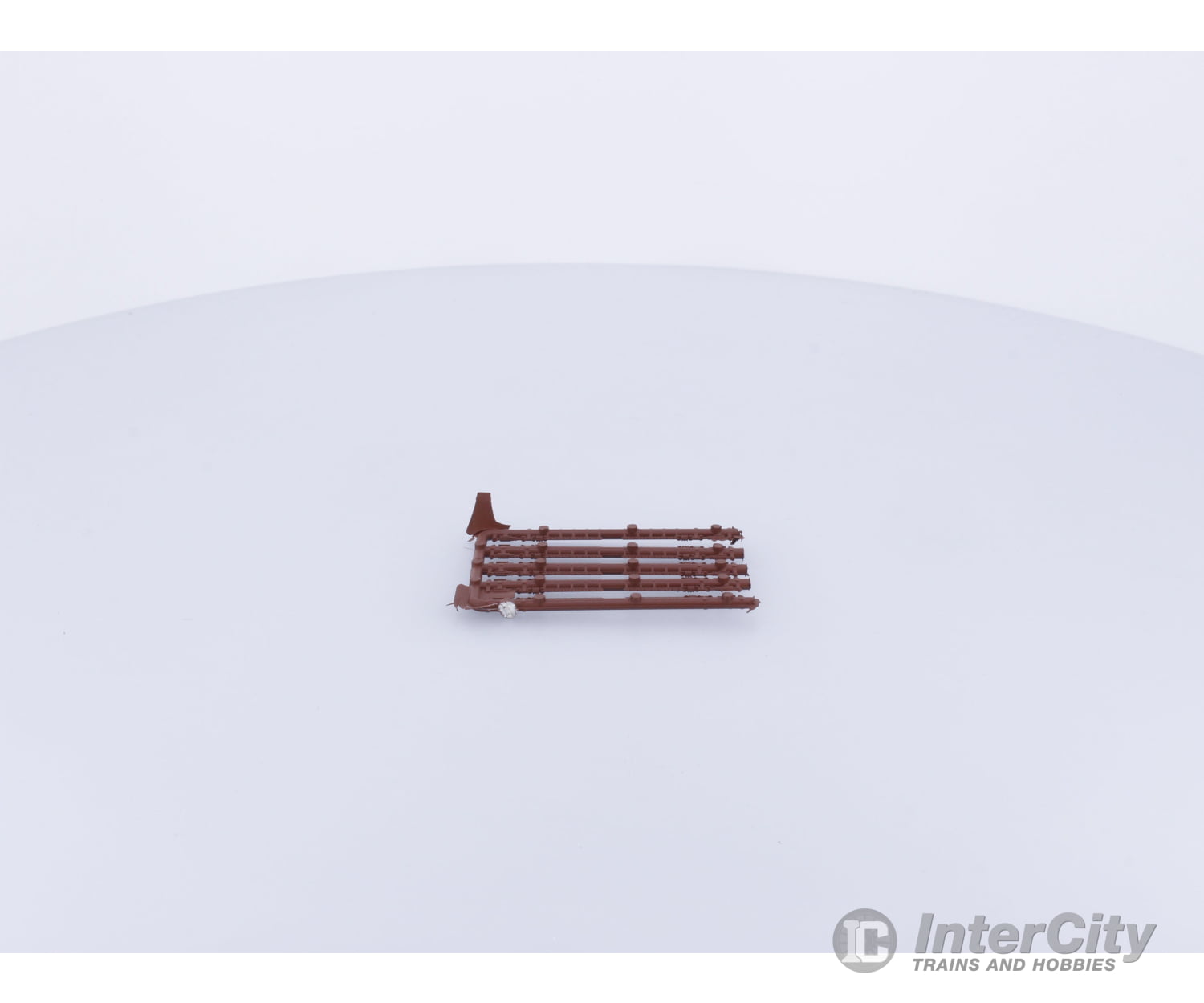 InterMountain 46410-15 HO 60’ Wood Deck Flat Car Illinois Central (IC) 62707 Freight Cars