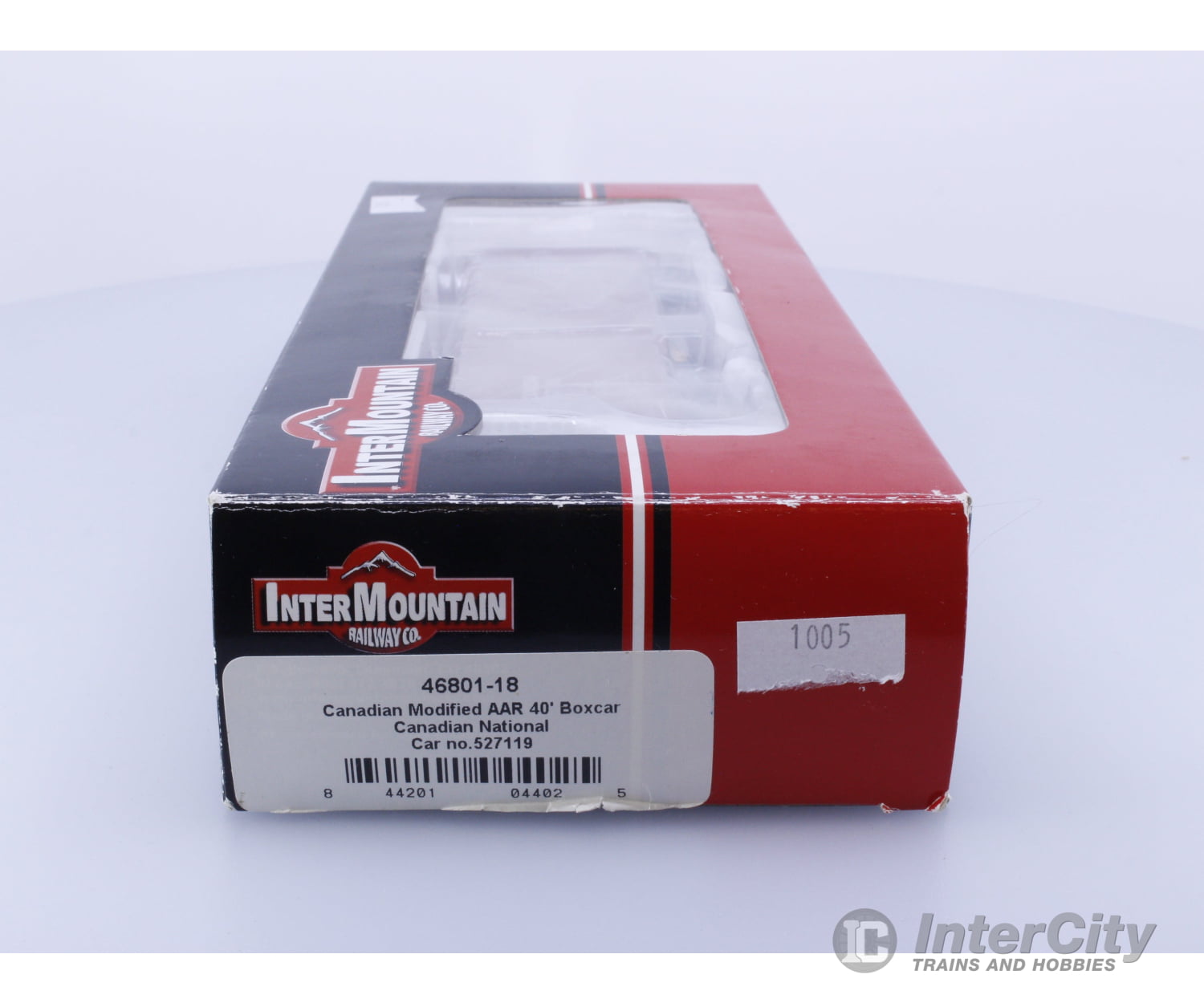 InterMountain 46801-18 HO AAR 40’ Steel Box Car Canadian National (CN) 527119 Freight Cars