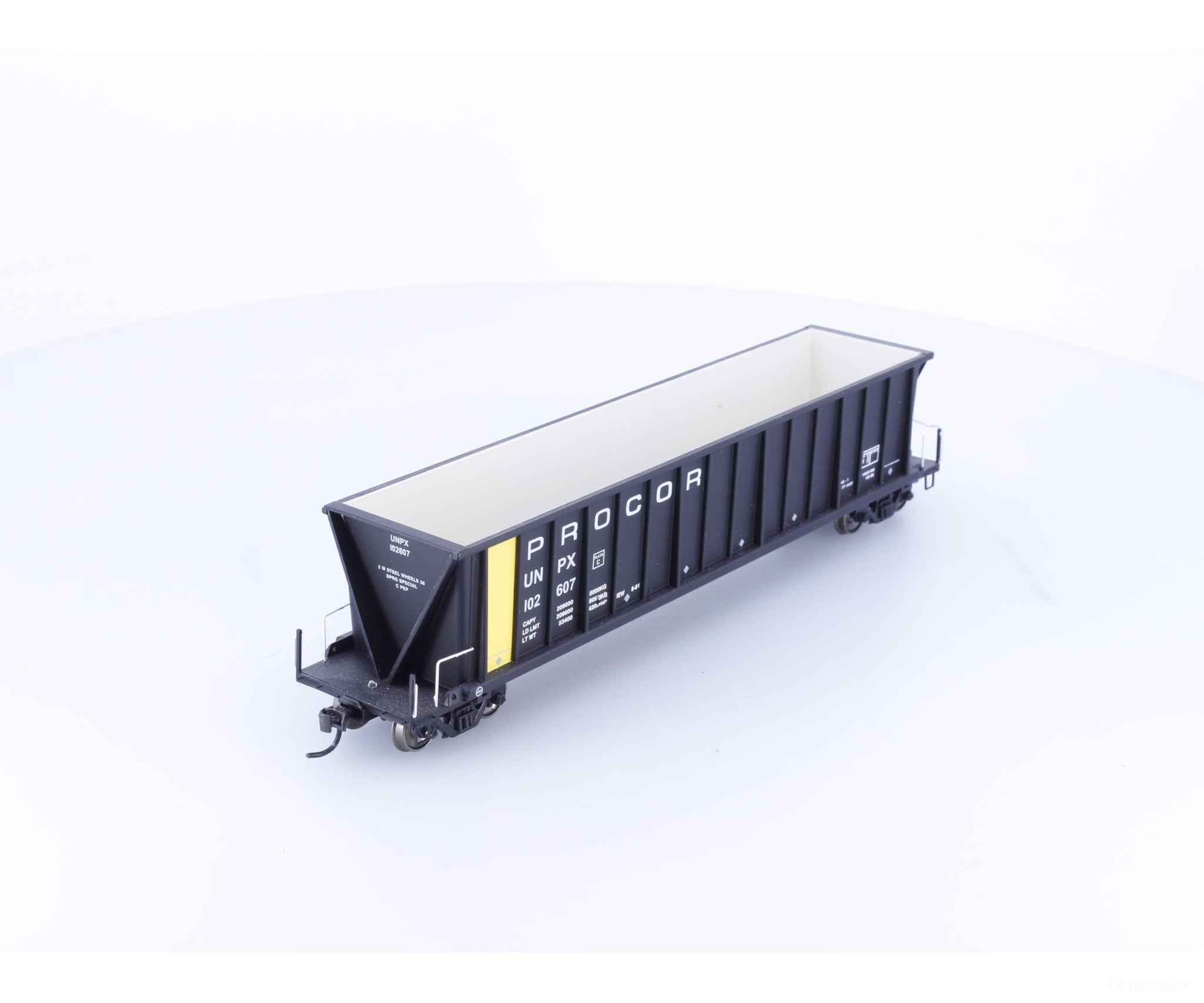 InterMountain 47104-01 HO Bathtub Coal Gondola (UNPX) Procor Leasing (PROX) 102607 - Freight Cars