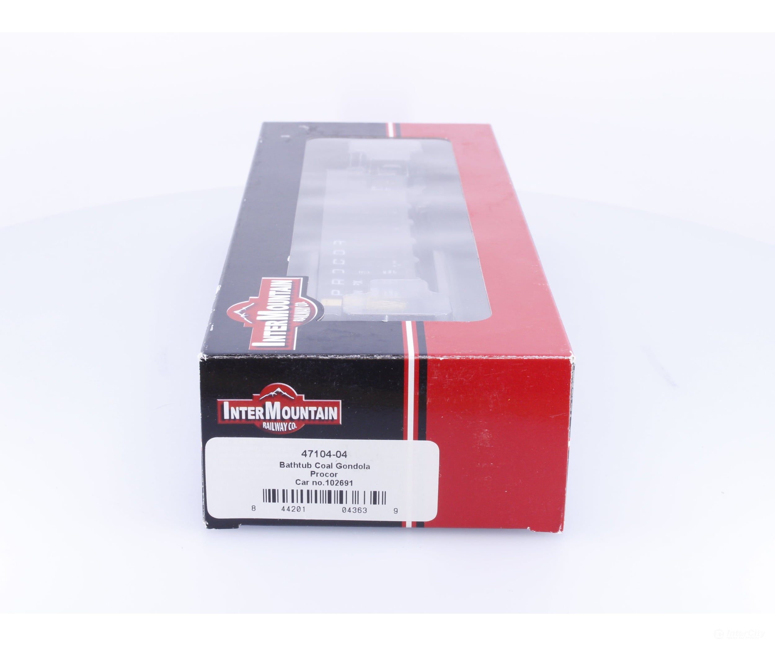 InterMountain 47104-04 HO Bathtub Coal Gondola (UNPX) Procor Leasing (PROX) 102691 - Freight Cars