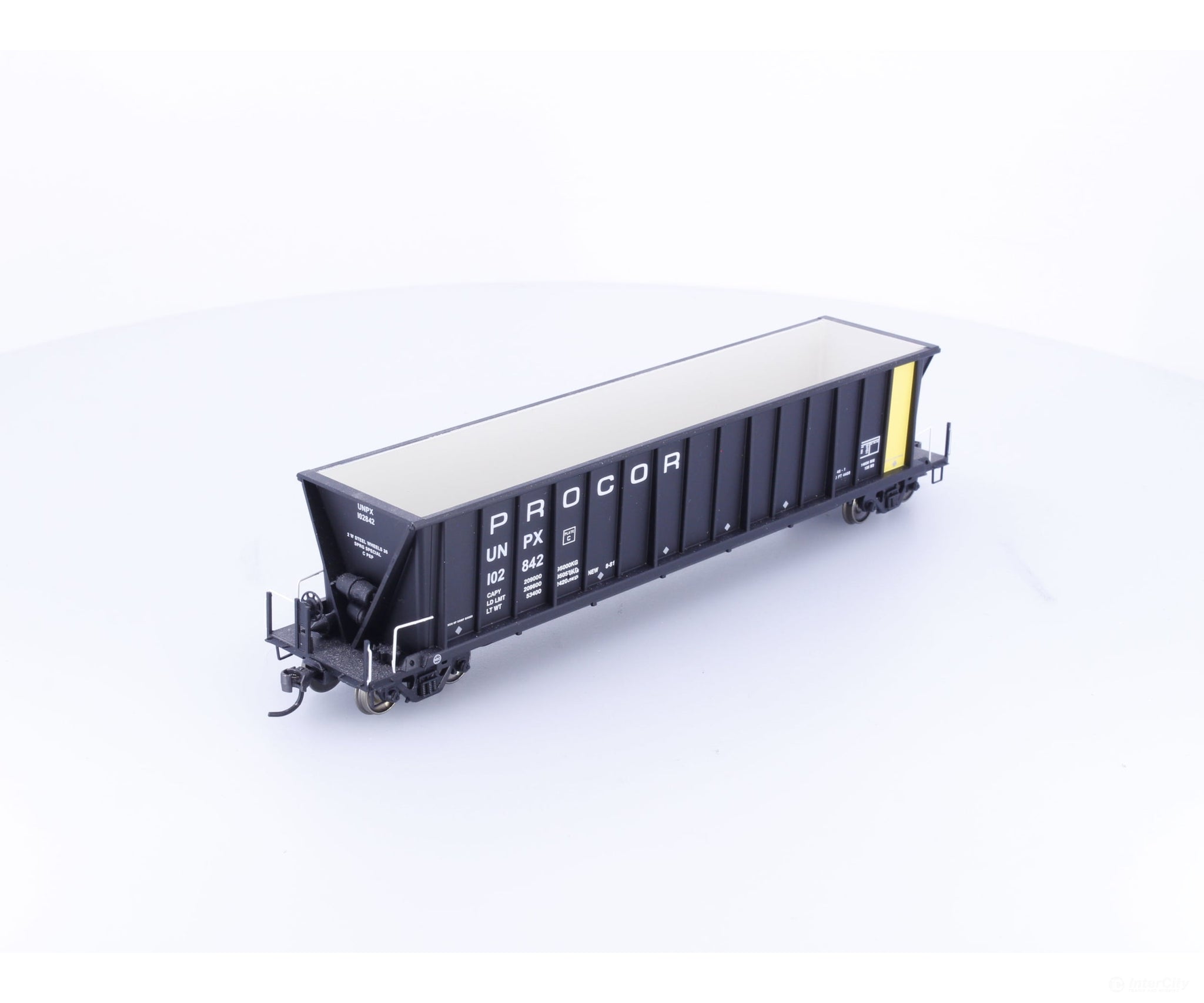InterMountain 47104-08 HO Bathtub Coal Gondola (UNPX) Procor Leasing (PROX) 102842 - Freight Cars