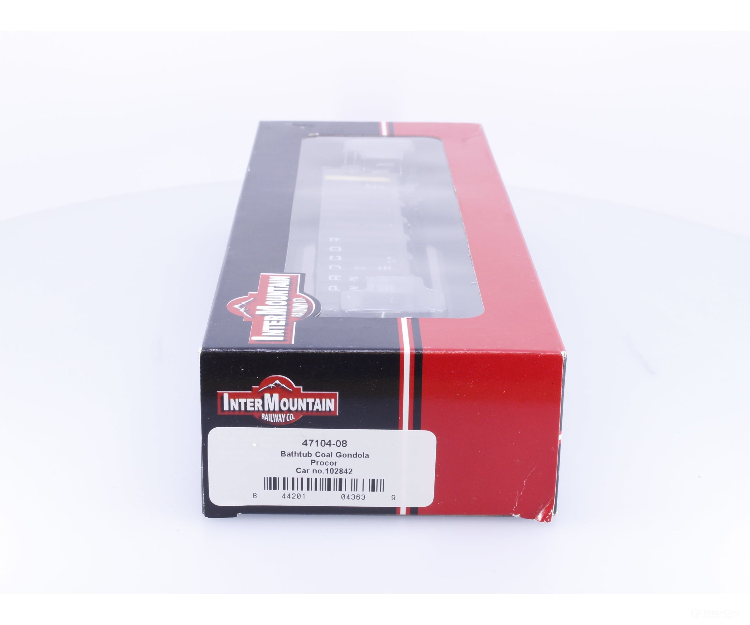 InterMountain 47104-08 HO Bathtub Coal Gondola (UNPX) Procor Leasing (PROX) 102842 - Freight Cars