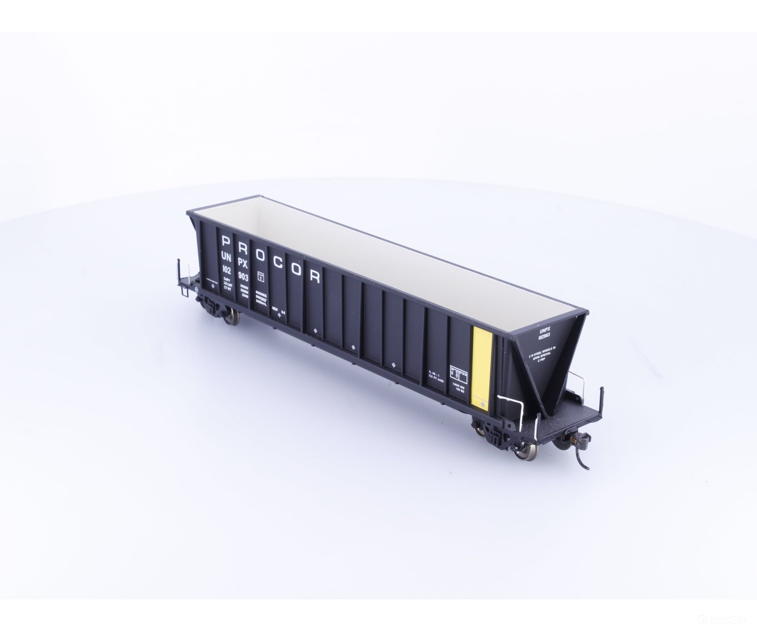 InterMountain 47104-10 HO Bathtub Coal Gondola (UNPX) Procor Leasing (PROX) 102903 - Freight Cars