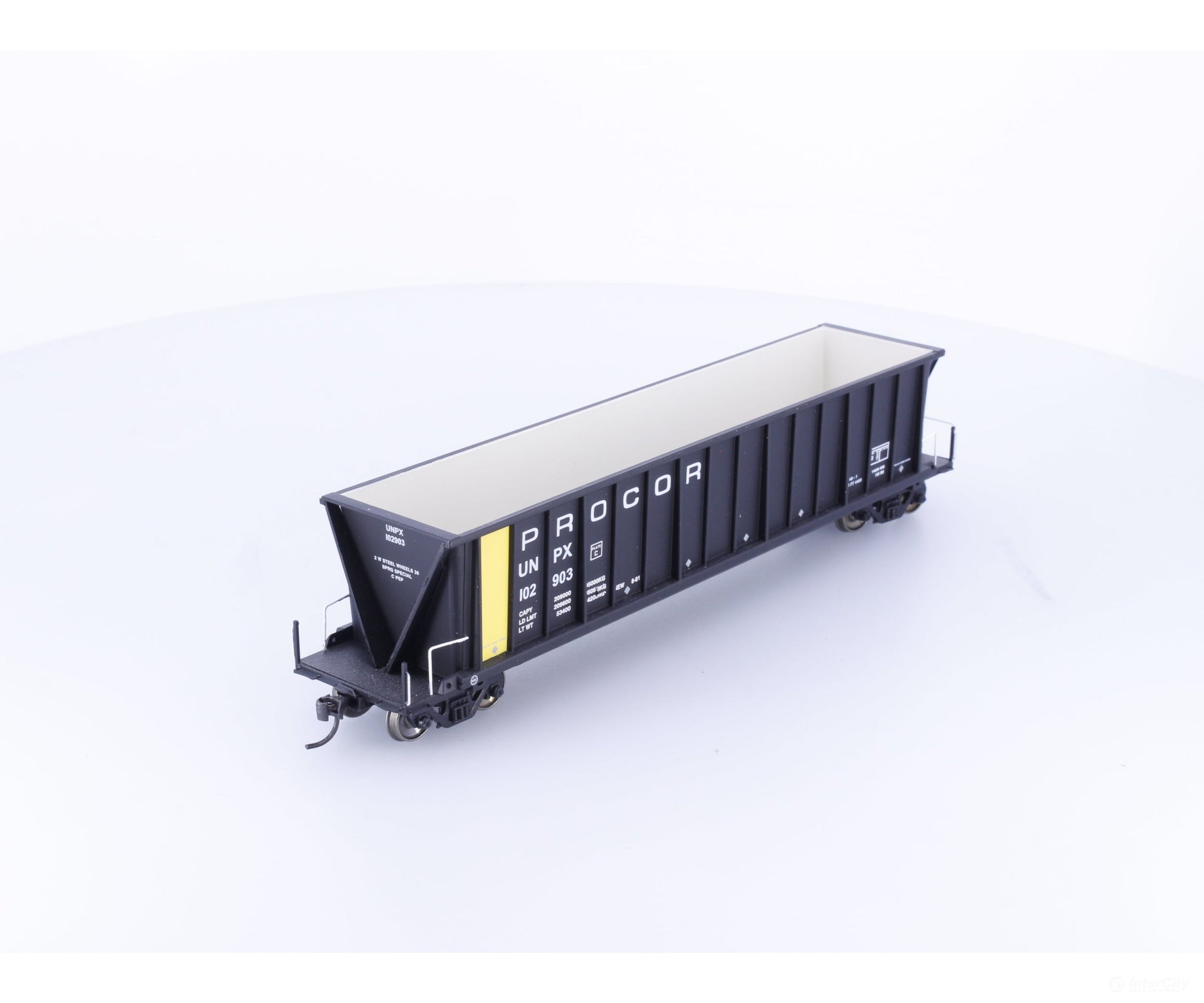 InterMountain 47104-10 HO Bathtub Coal Gondola (UNPX) Procor Leasing (PROX) 102903 - Freight Cars