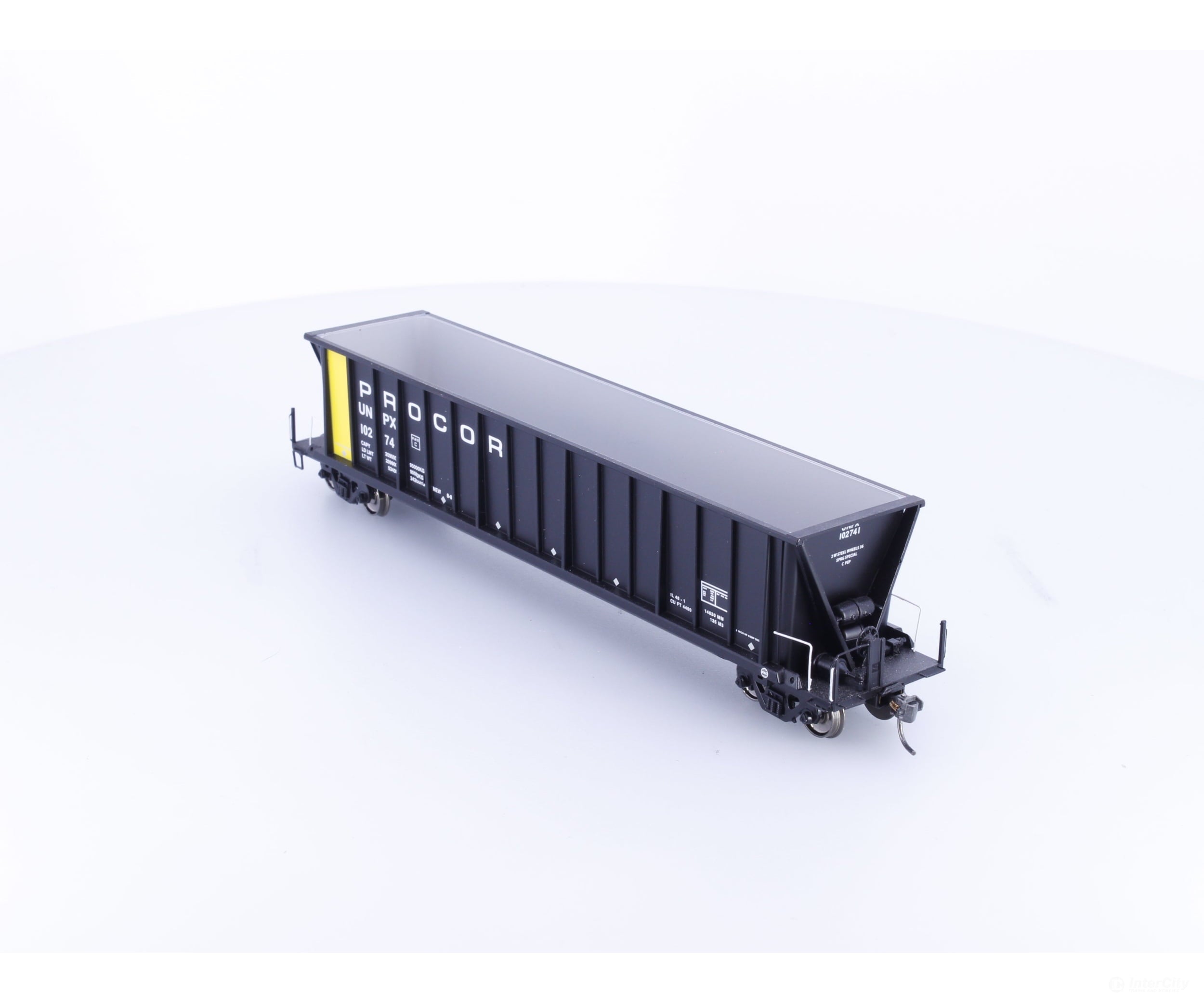 InterMountain 47104-14 HO Bathtub Coal Gondola (UNPX) Procor Leasing (PROX) 102741 - Freight Cars