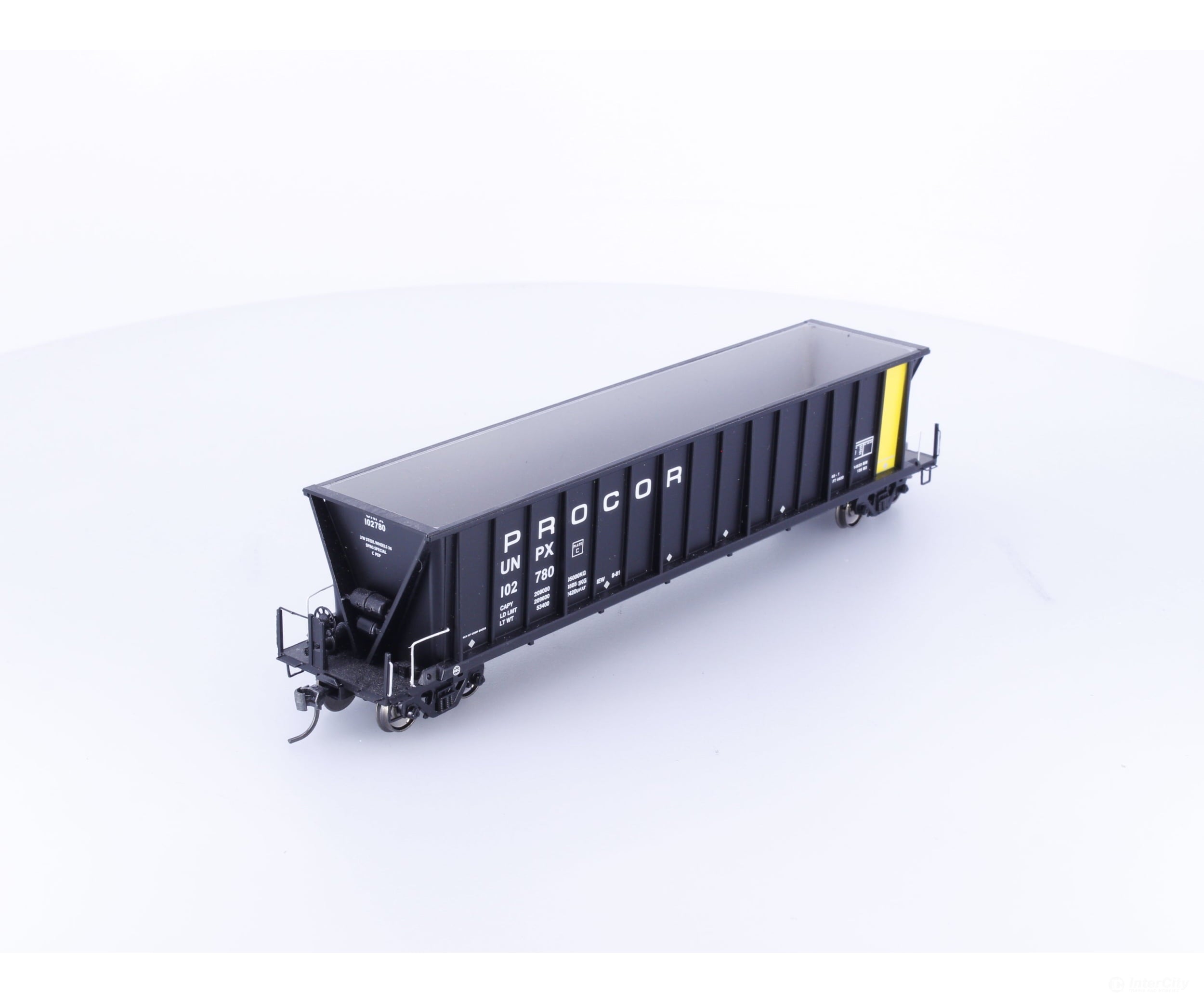 InterMountain 47104-15 HO Bathtub Coal Gondola (UNPX) Procor Leasing (PROX) 102780 - Freight Cars